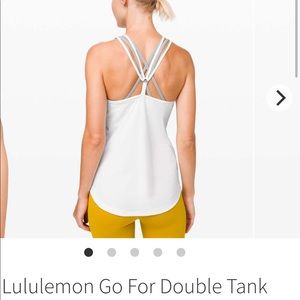 Lululemon Go For Double tank
